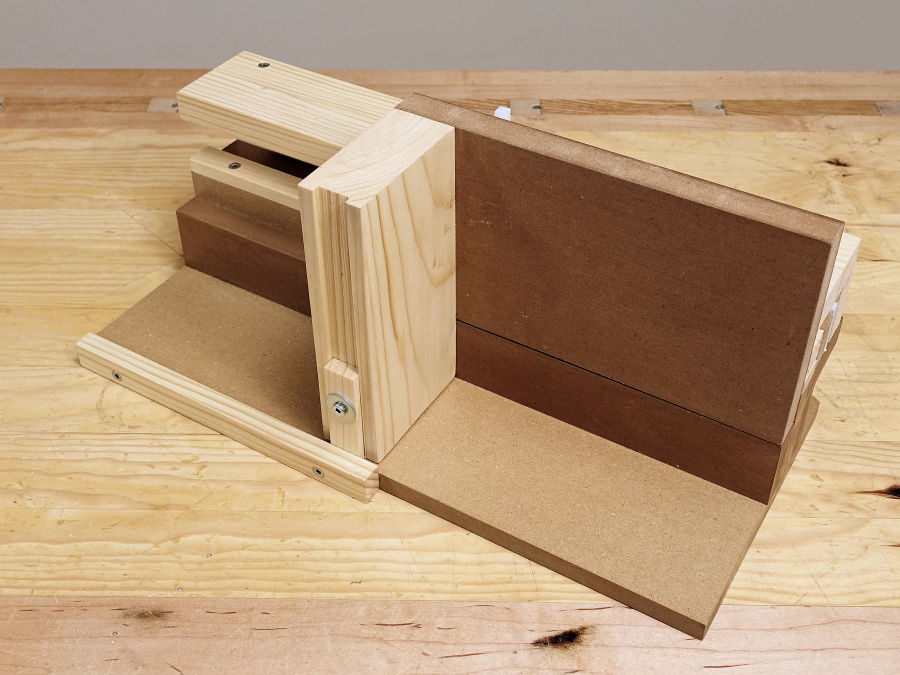 How To Make The Advanced Box Joint Jig From MDF IBUILDIT.CA
